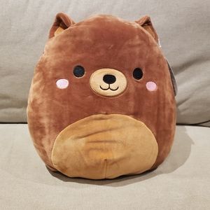 Squishmallow 8" New Omar Brown Bear